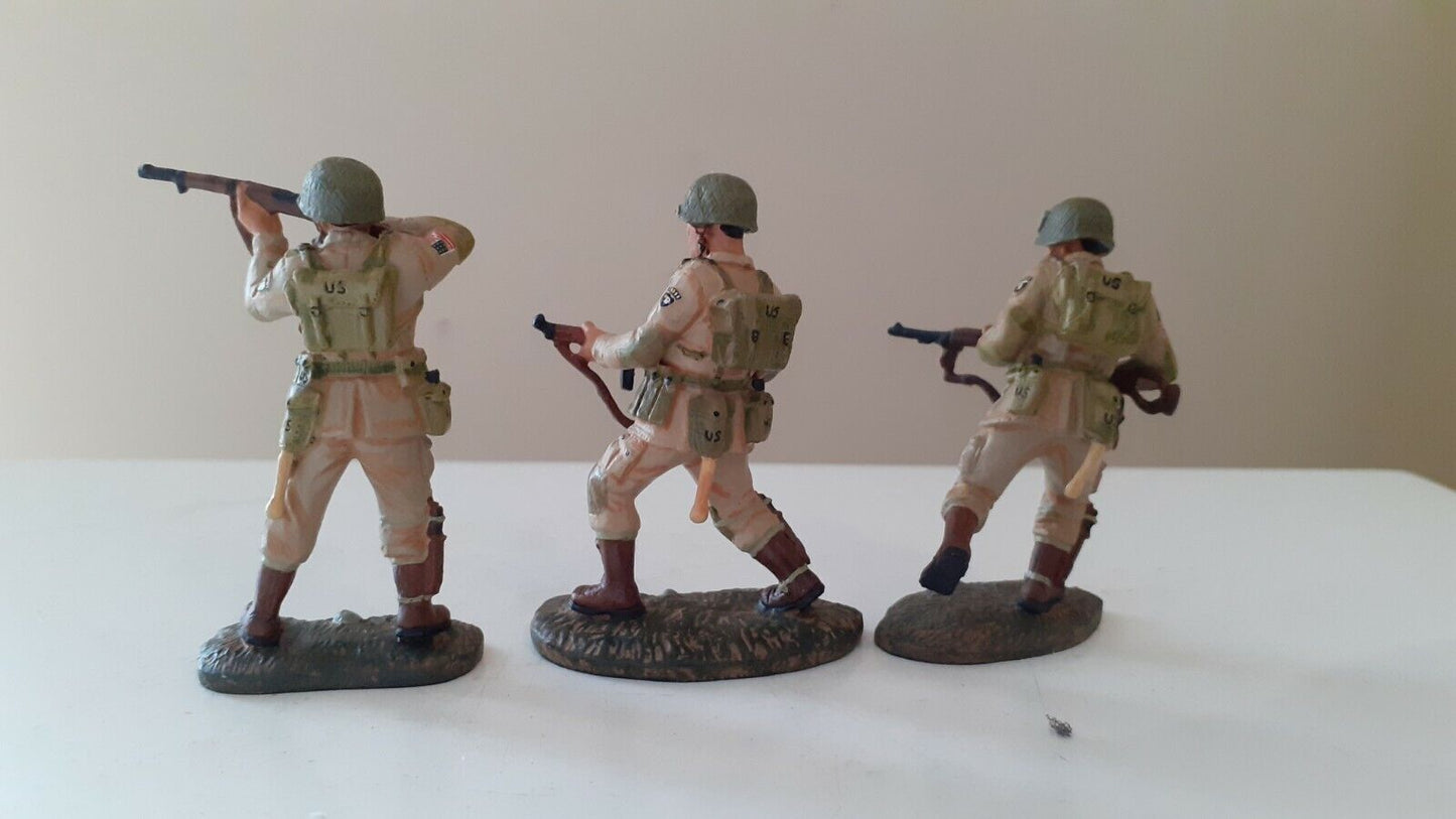 Britains 17420 ww2 101st airborne paratrooper paras metal boxed 1:32