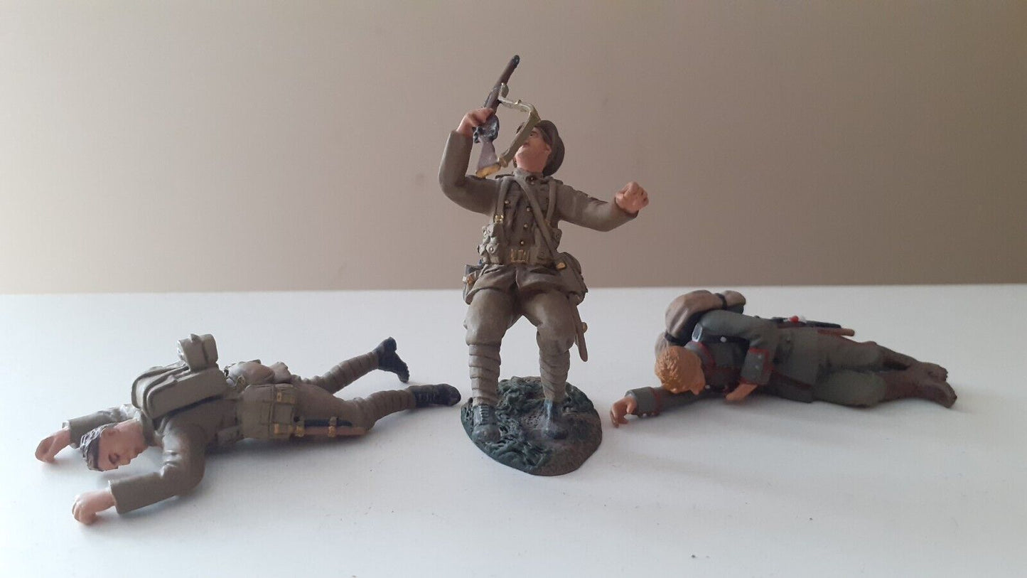 Britains metal ww1 british german 17914 casualties wounded 1:32 no box dc