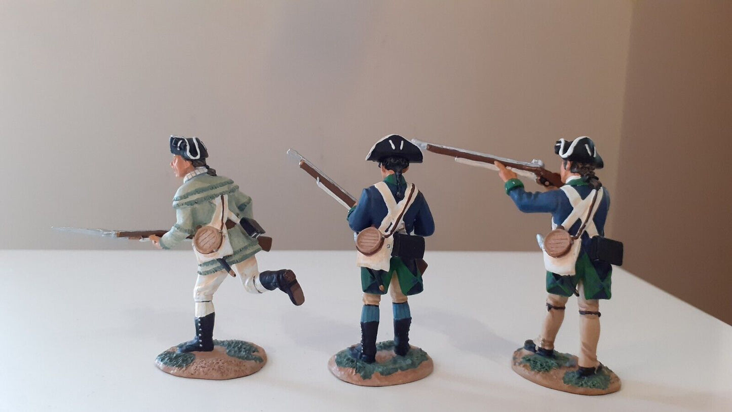 Britains 17280 continental infantry awi american revolution 1:32 boxed