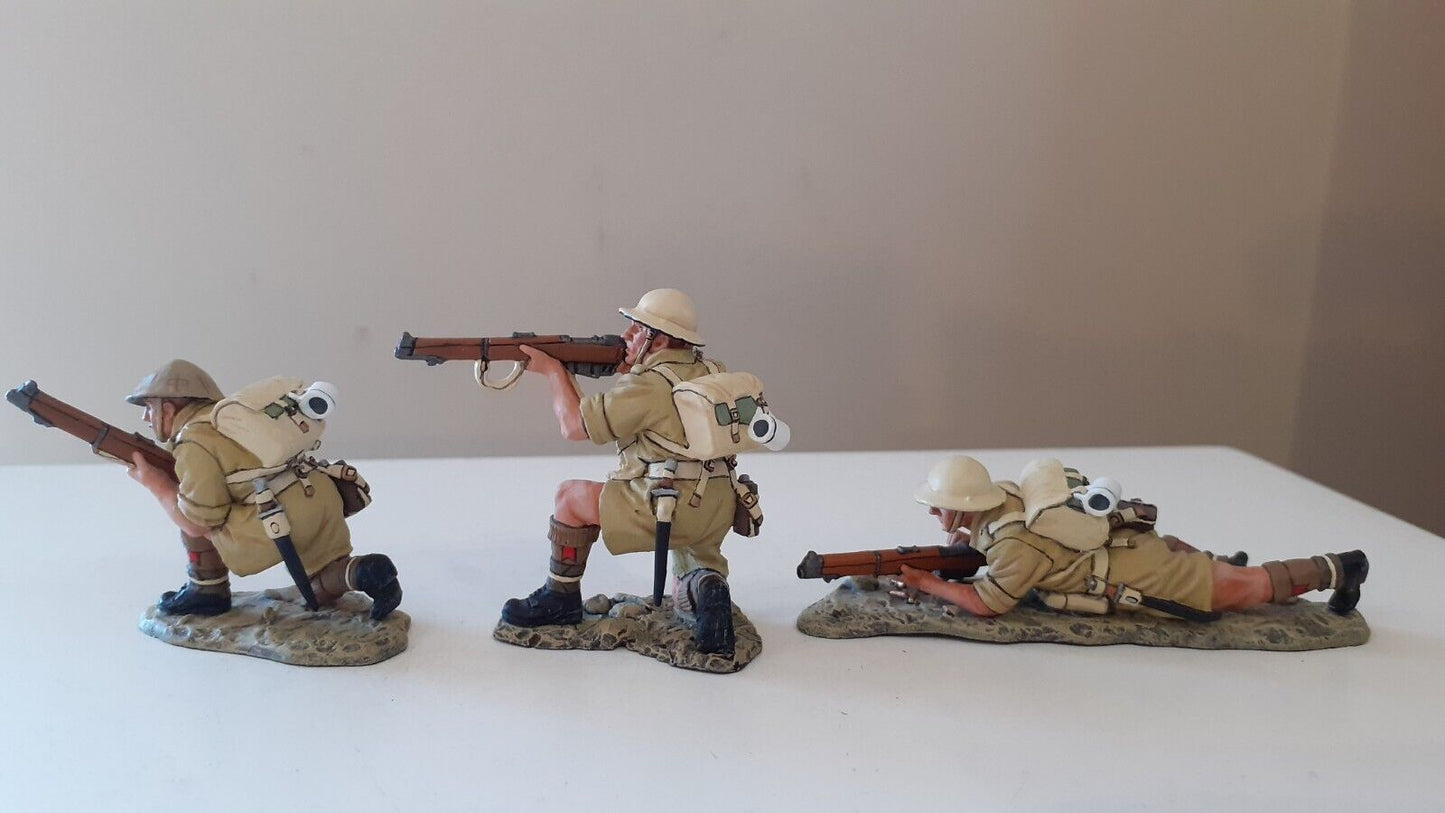 king and country ea15 ww2  british 8th army desert rats 1:30 metal boxed 2009