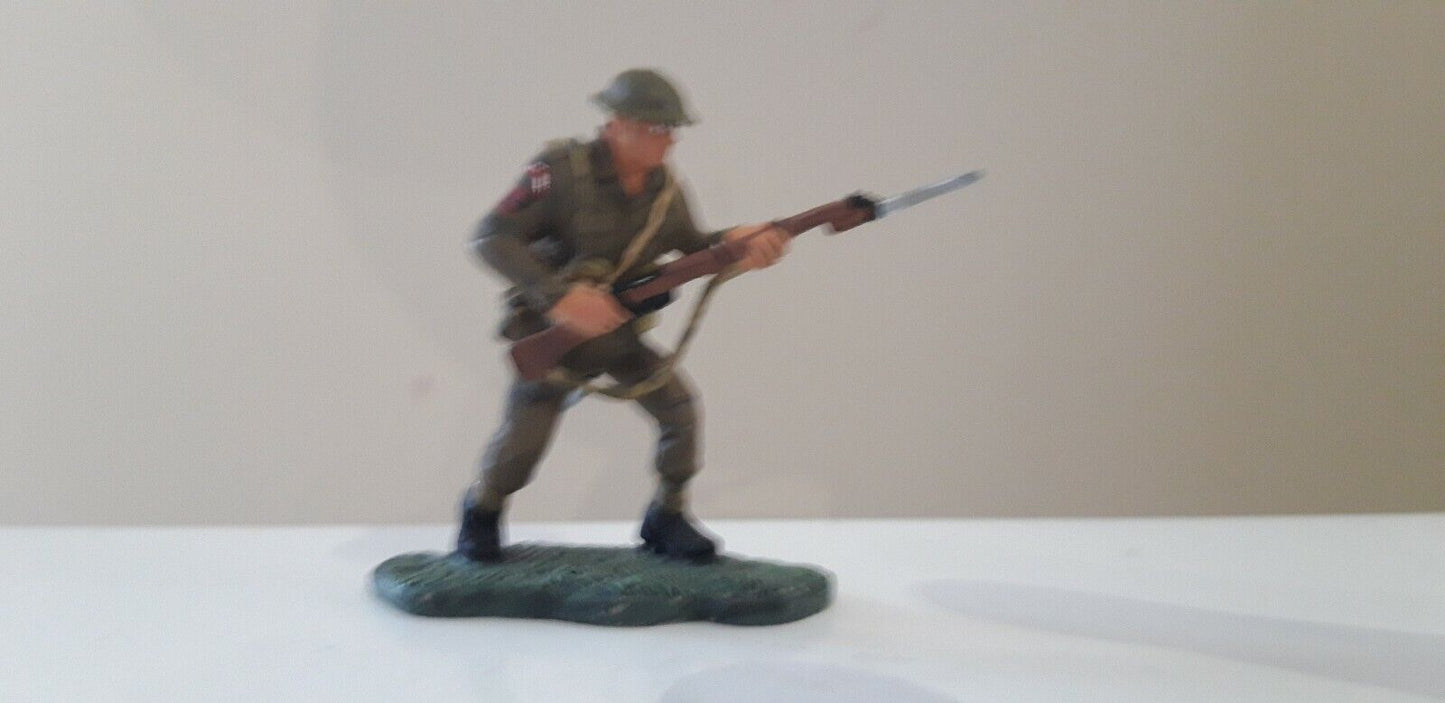 Britains metal ww1 ww2 British infantry 1:32