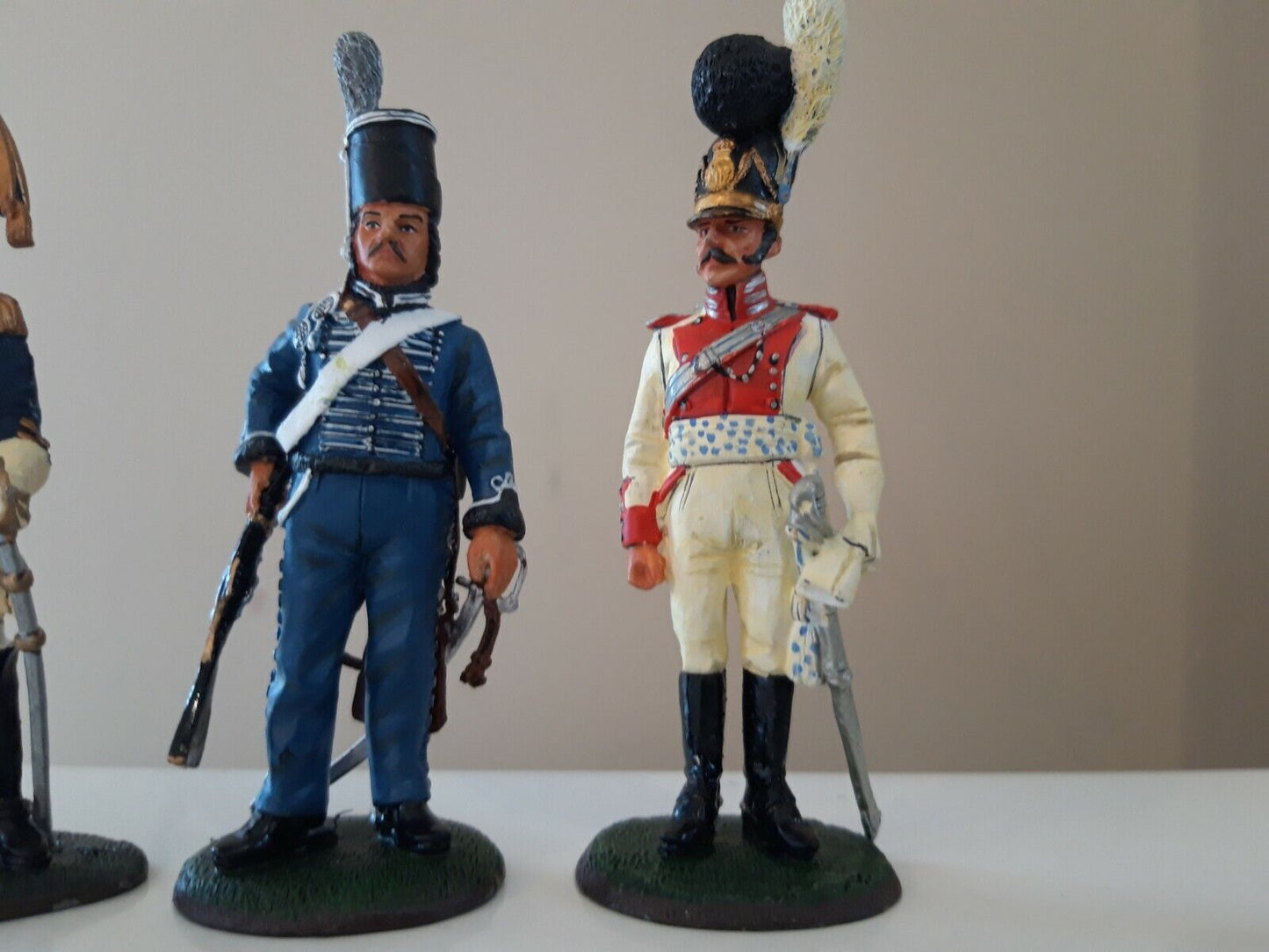 Del prado napoleonic wars waterloo 1:32 british Prussian  cavalry