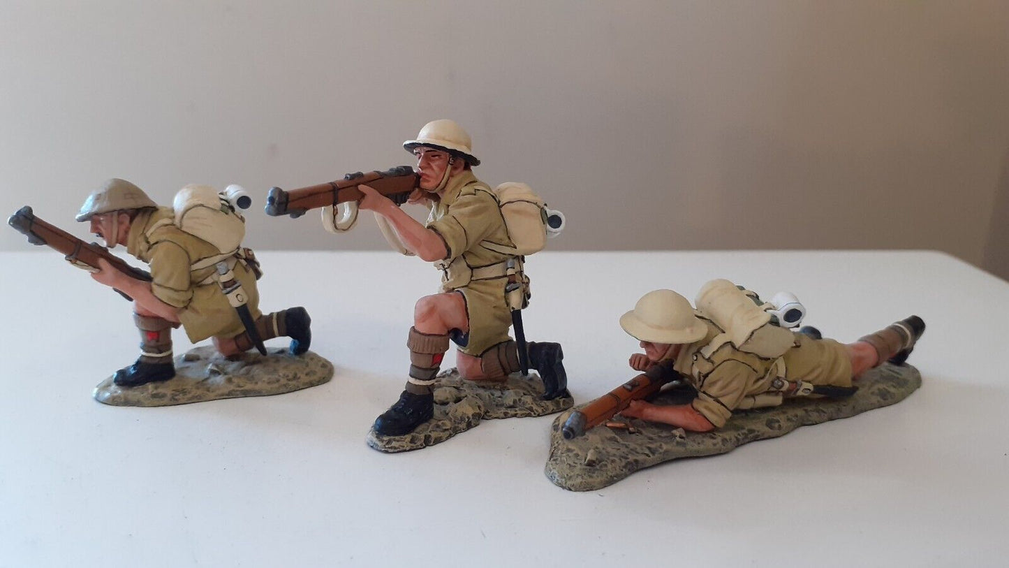 king and country ea15 ww2  british 8th army desert rats 1:30 metal boxed 2009