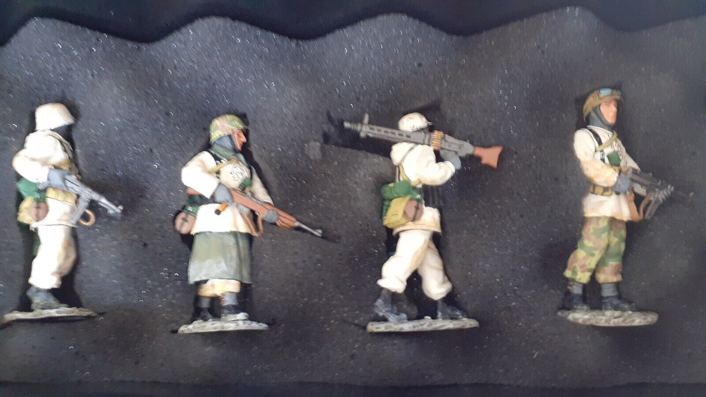 king and country bbg2 bbg02 ww2 german waffen mg42 winter 1:30 metal boxed 2003