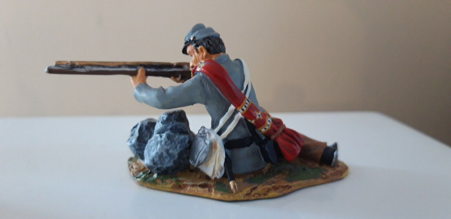 Britains 17430 acw confederate infantry 55th north Carolina boxed