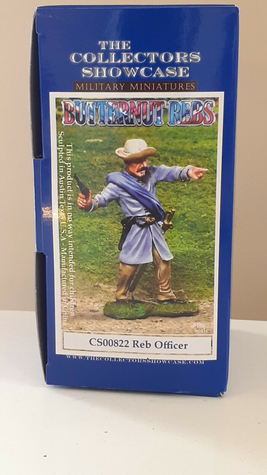Collectors showcase cs00822 confederate officer
