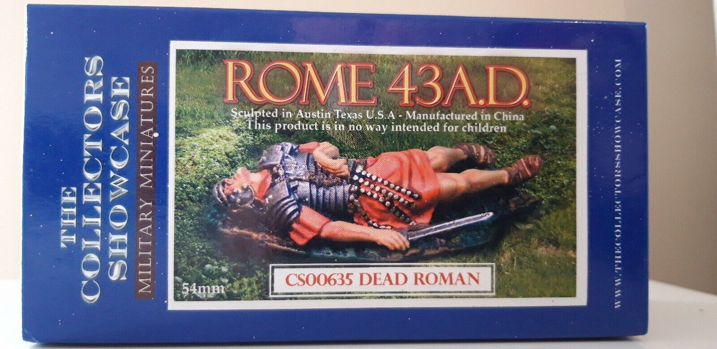Collectors showcase rome 43ad romans gladiators  spqr barbarians cs00594