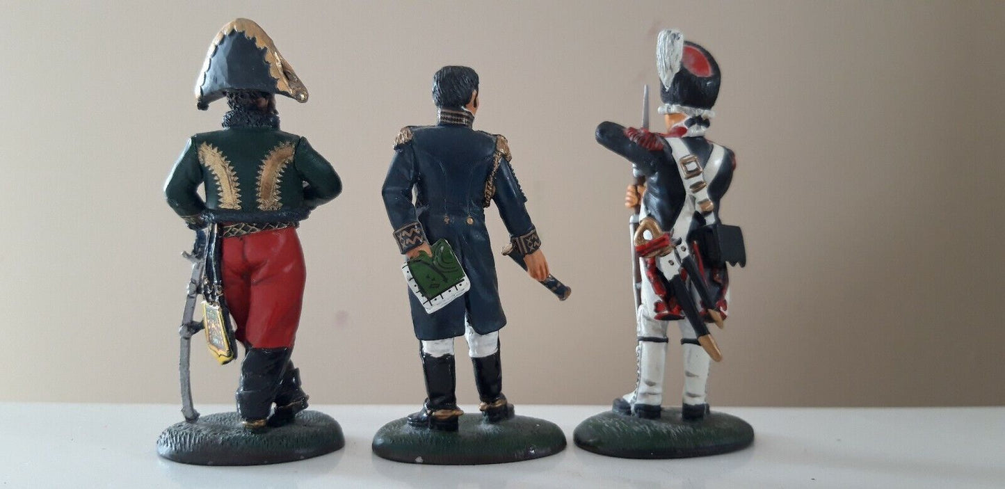 Del prado napoleonic wars waterloo 1:32 French generals cavalry