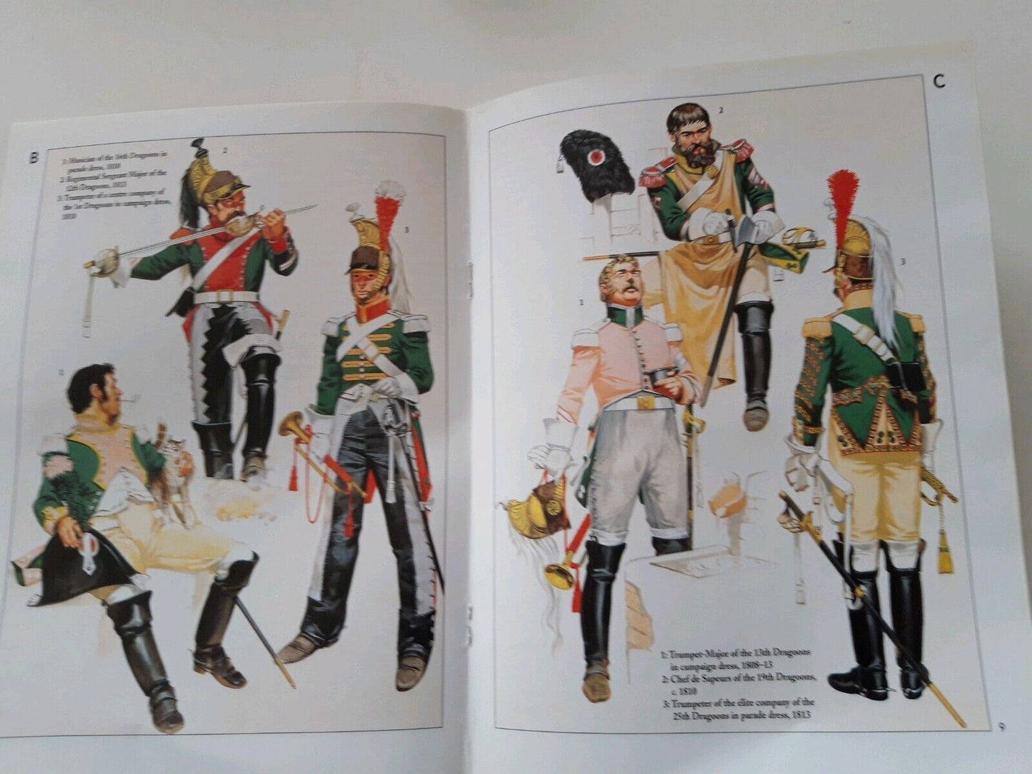 Del prado napoleon at war 20 waterloo 1:30 French dragoons mib book