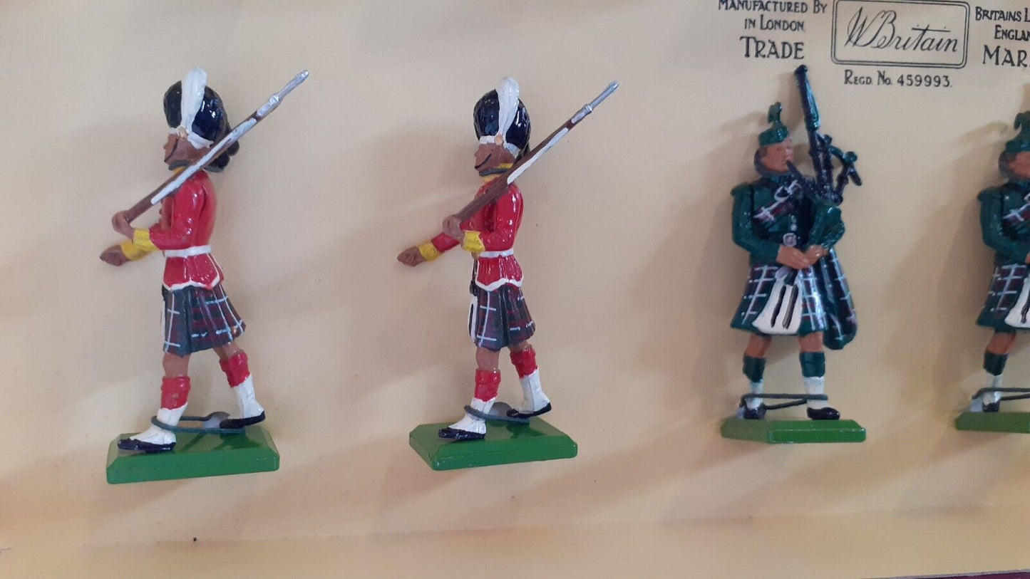 Britains limited edition seaforth highlanders 1985  5185