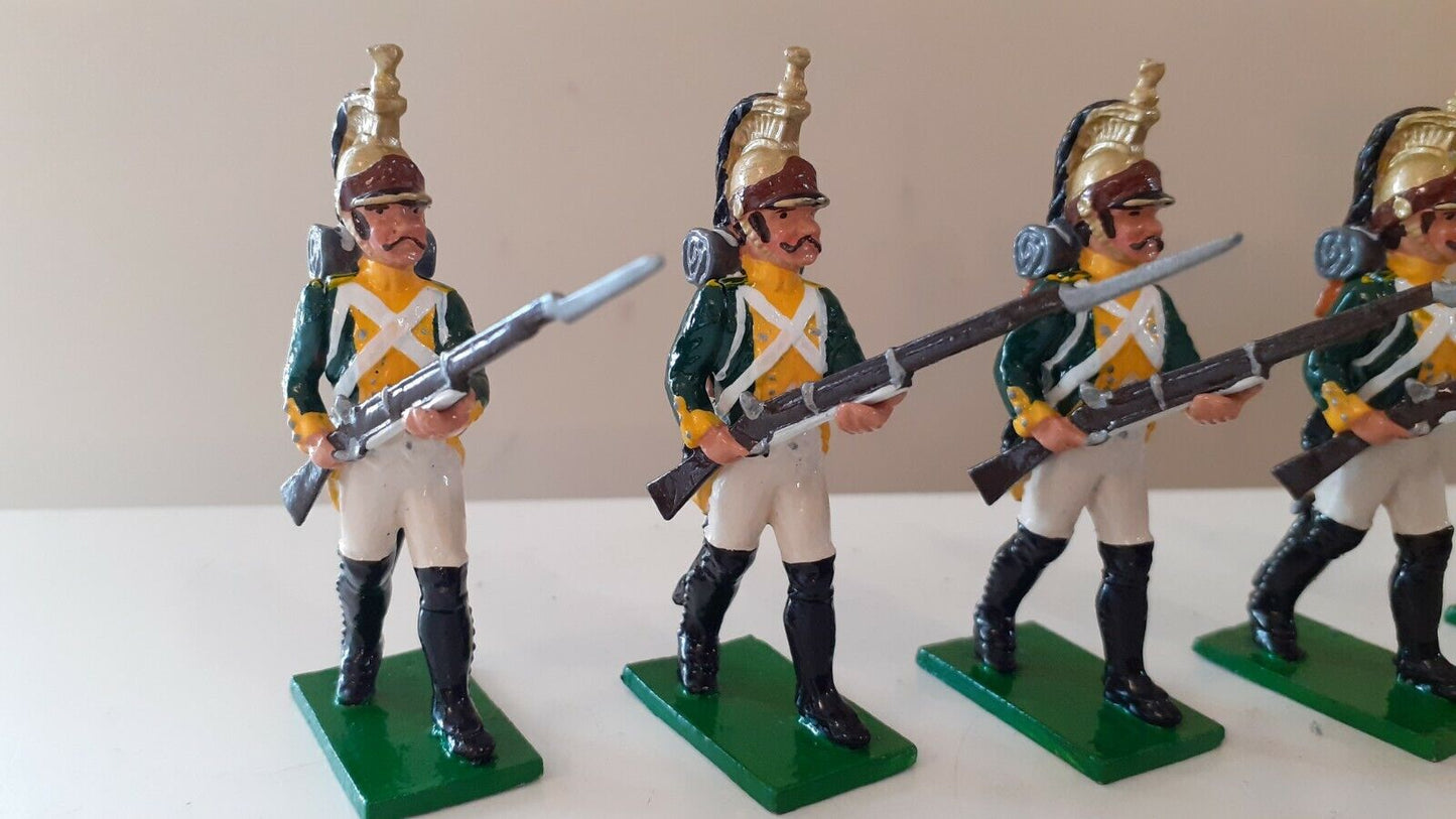 early trophy miniatures 1991 Napoleonic Waterloo french dragoon guards  1:32