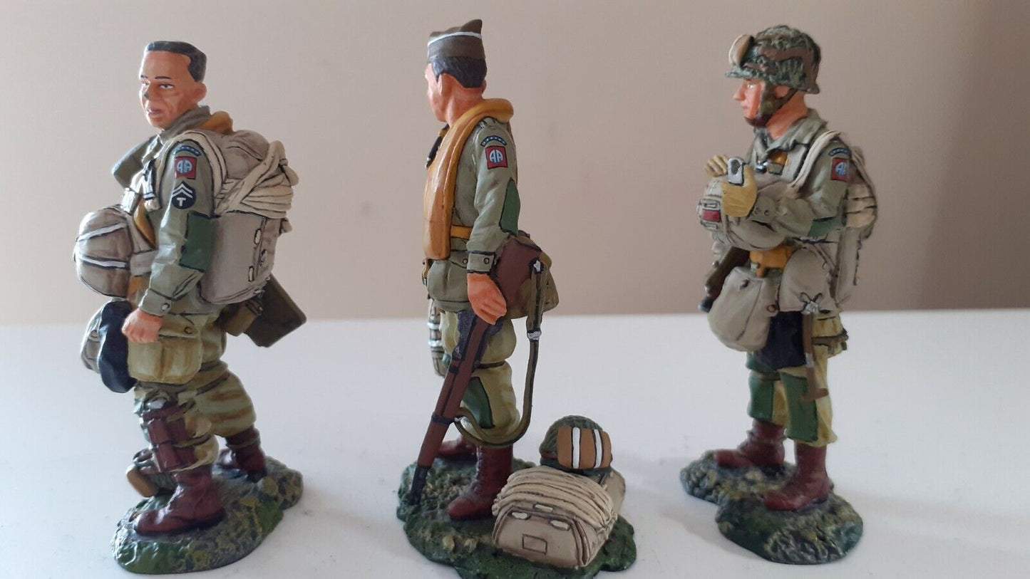 King and country usa us  ww2  boxed 1:30  dd31 dd031 101st 82nd airborne paras