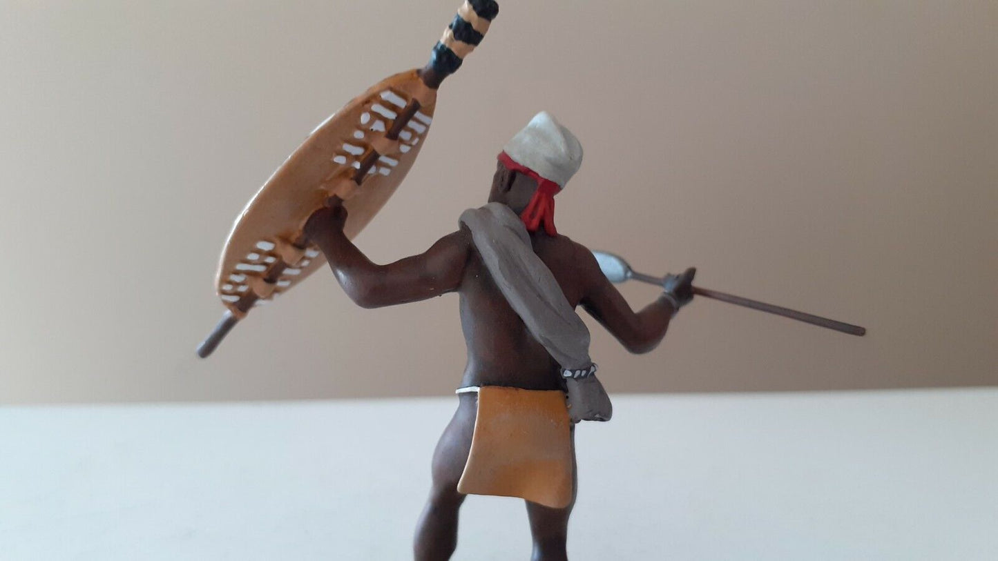 Britains 20134 Zulu wars natal native contingent assegai 1:32 metal boxed b8