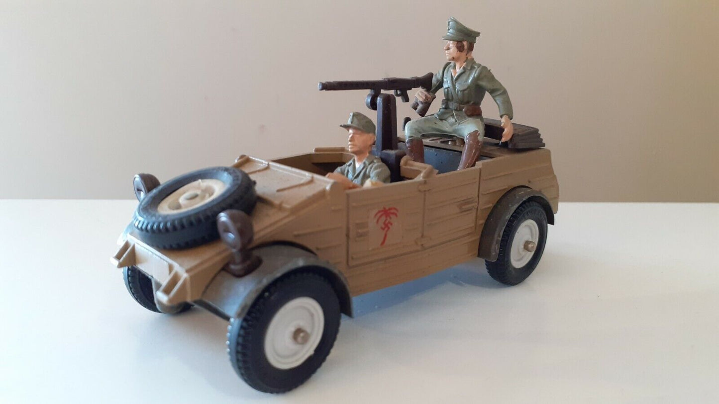 Britains deetail ww2 German afrika korps rommel 1970s 1:32  b1 white wheels