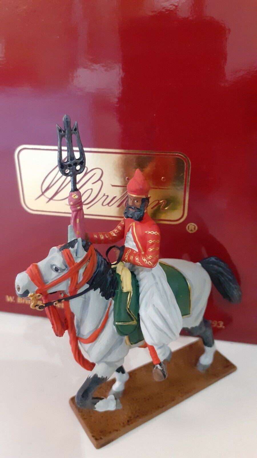 Britains delhi durbar 22003 jaipur horseman indian cavalry metal boxed 2009