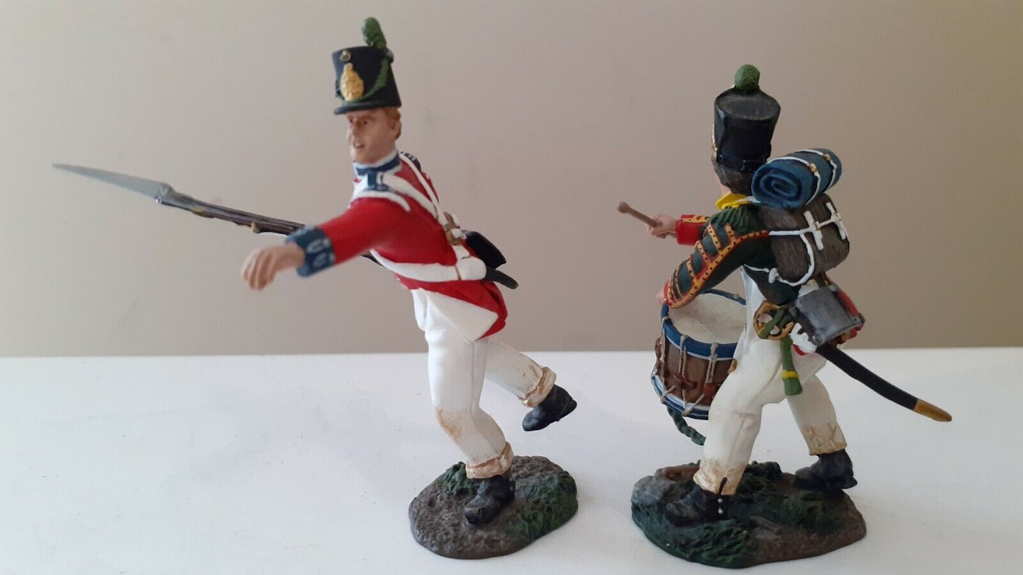 britains 17884 napoleonic hougoumont Waterloo coldstream guards drummer boxed