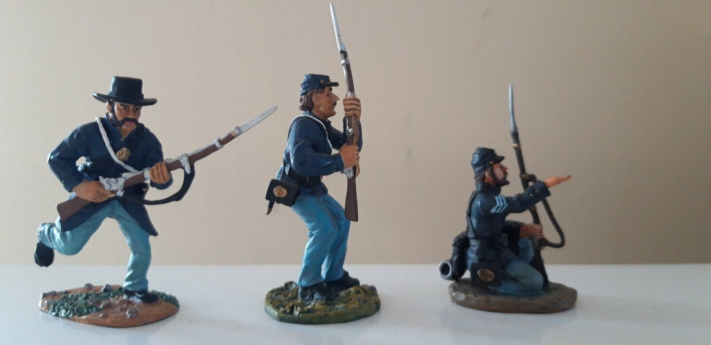 Britains acw union infantry dismounted cavalry