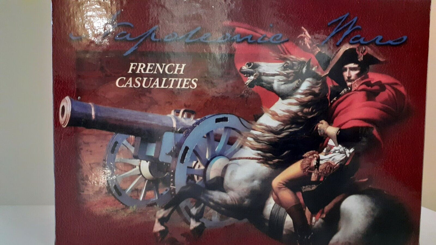 Britains 17298 napoleonic Waterloo hougoumont french guards wounded metal boxed