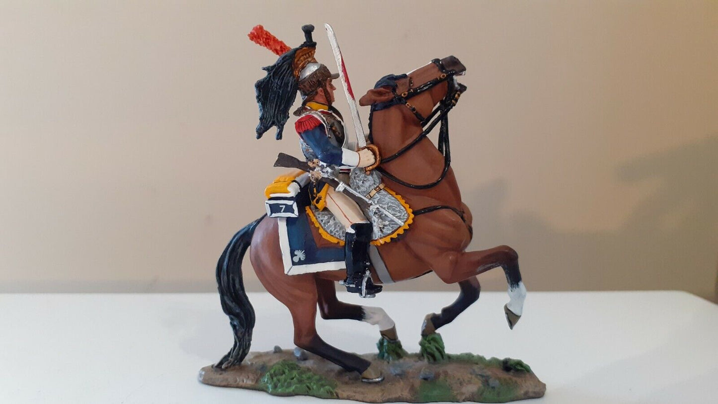 King and country Waterloo Napoleonic french cuiraissier boxed 1:30 na118