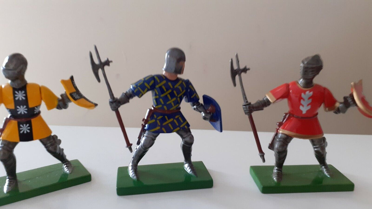 Britains knights agincourt tournament 4 knights no box