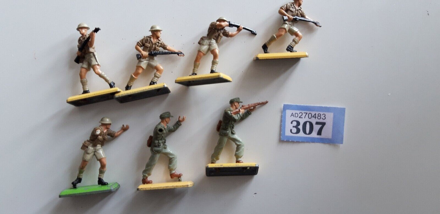 Britains deetail ww2 german afrika korps British 8th army 1970s  1:32