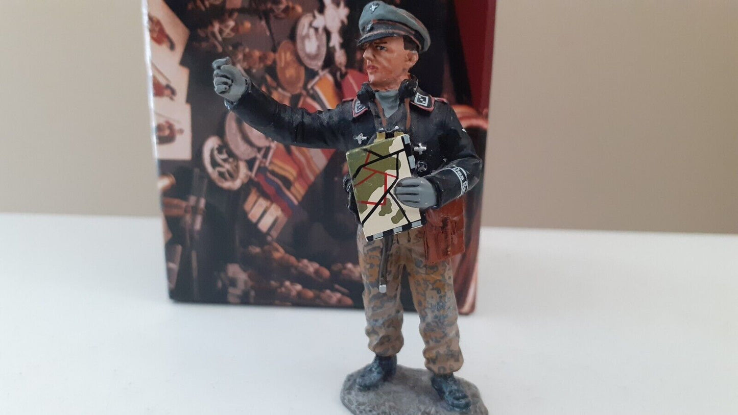 King and country ww2 german panzer officer tiger box 1:30  jn005 wrdrb 2005