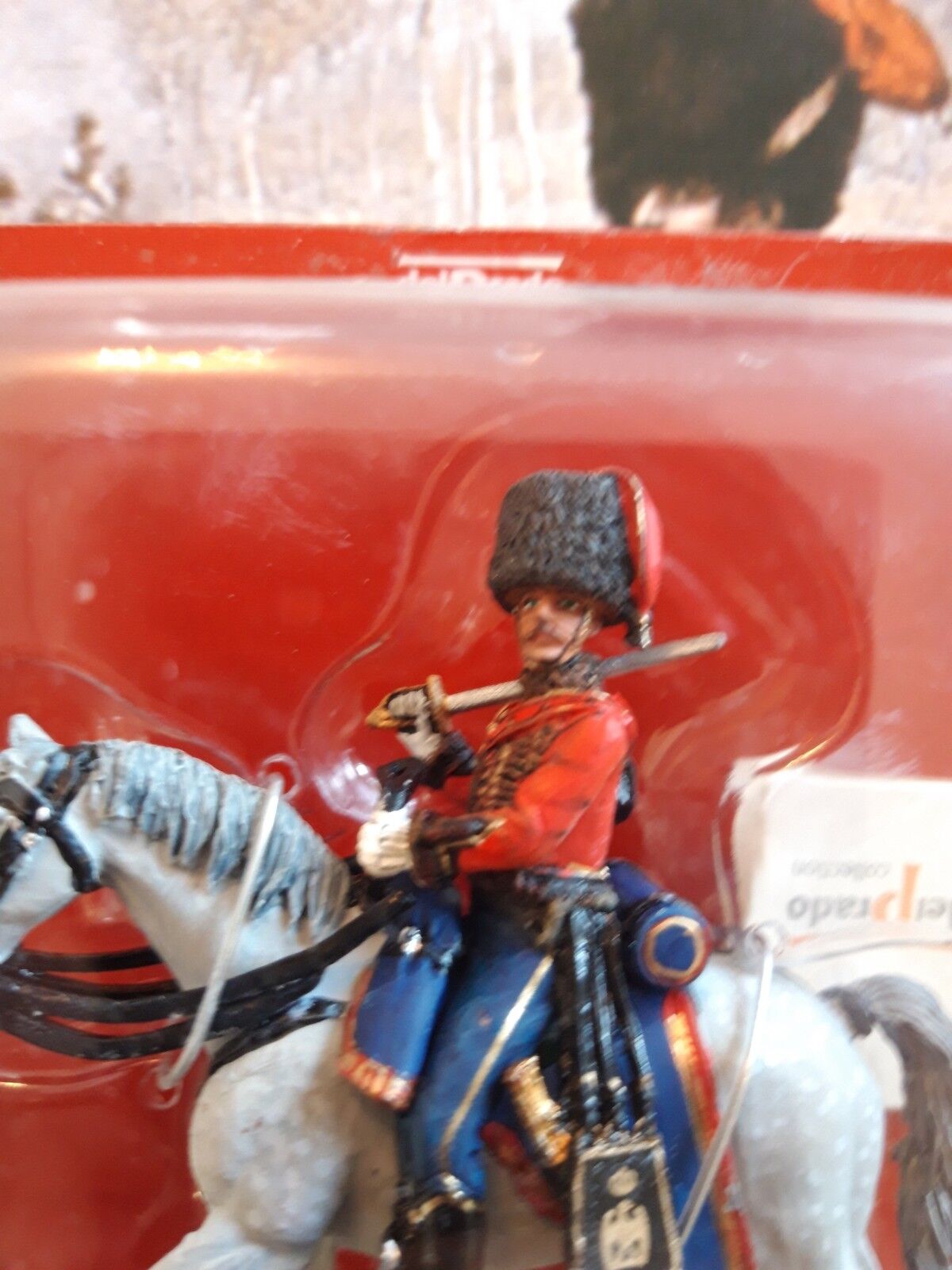 Del prado napoleonic war waterloo 1:32 cavalry french kellermans hussars  8 20