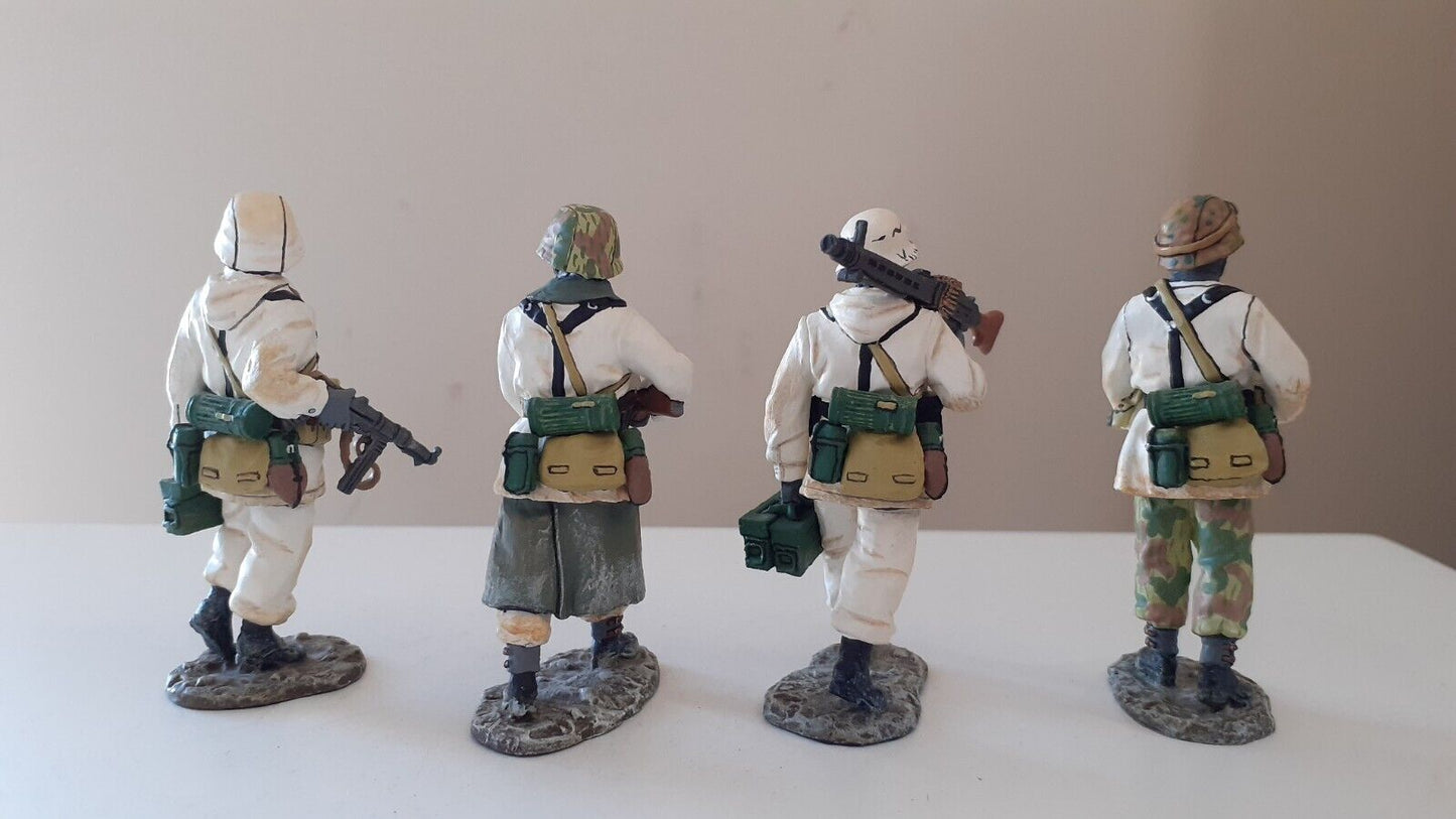 king and country bbg2 bbg02 ww2 german waffen mg42 winter 1:30 metal boxed 2003