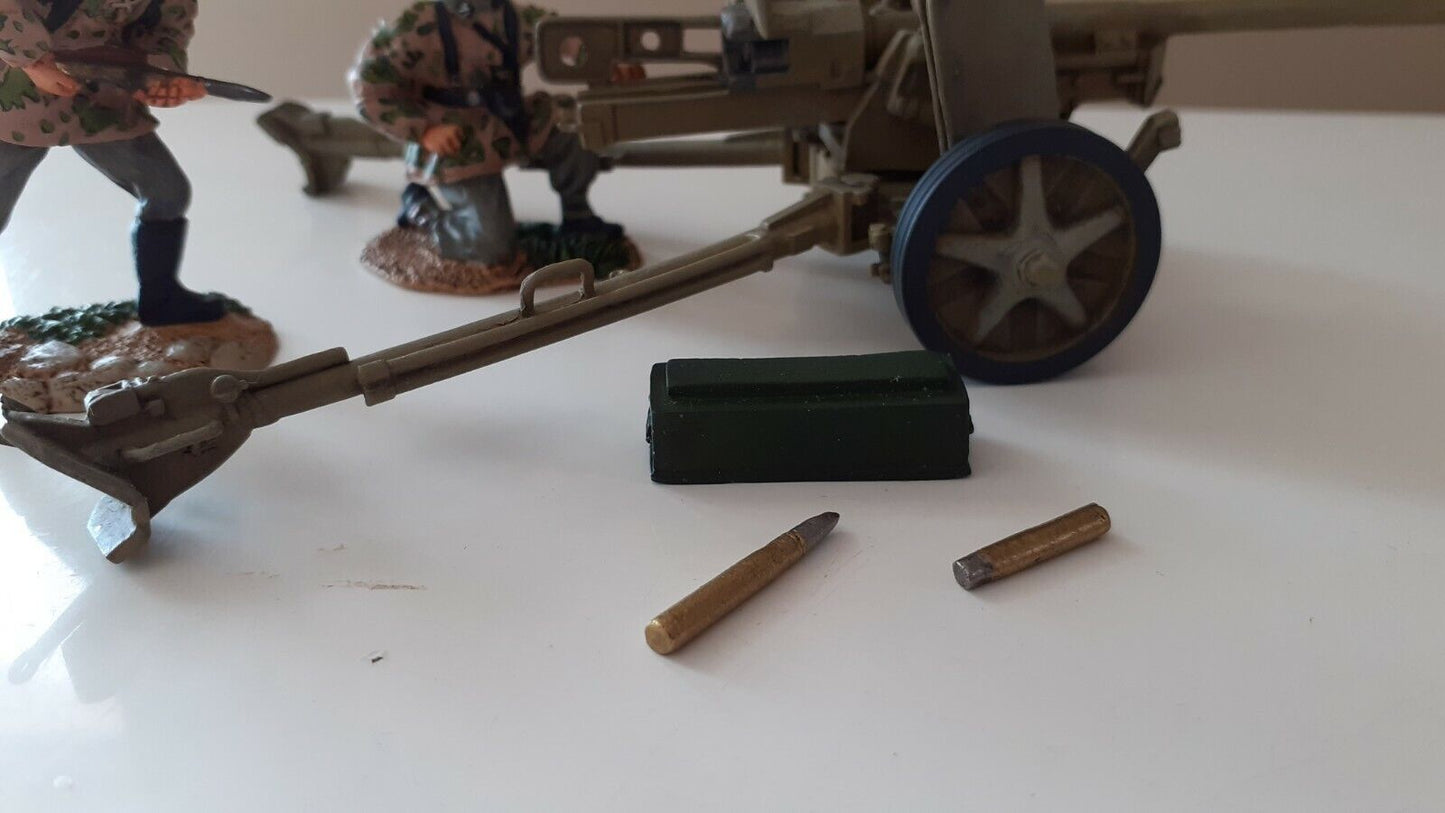 Conte ww2 wwii-032 German pak40 and crew 1:32 boxed metal