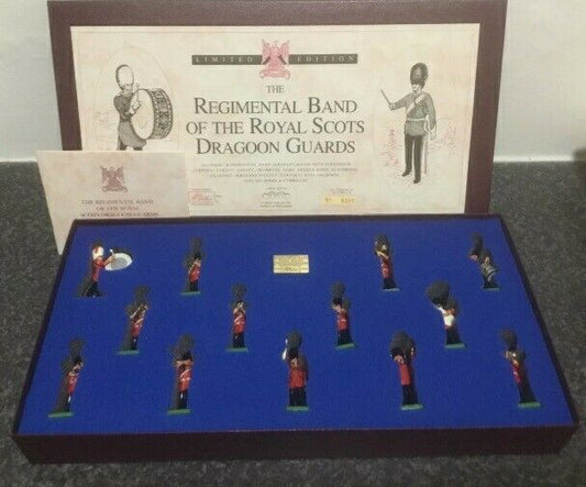 Britains limited edition 00102 band royal scots dragoon guards greys 1998 1:32