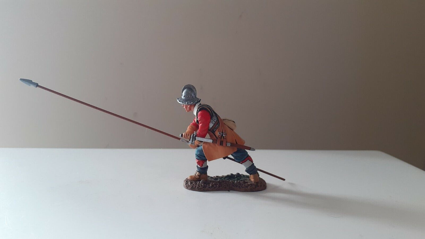 King and country ecw pike and musket pnm002 pikeman 1:30 metal boxed