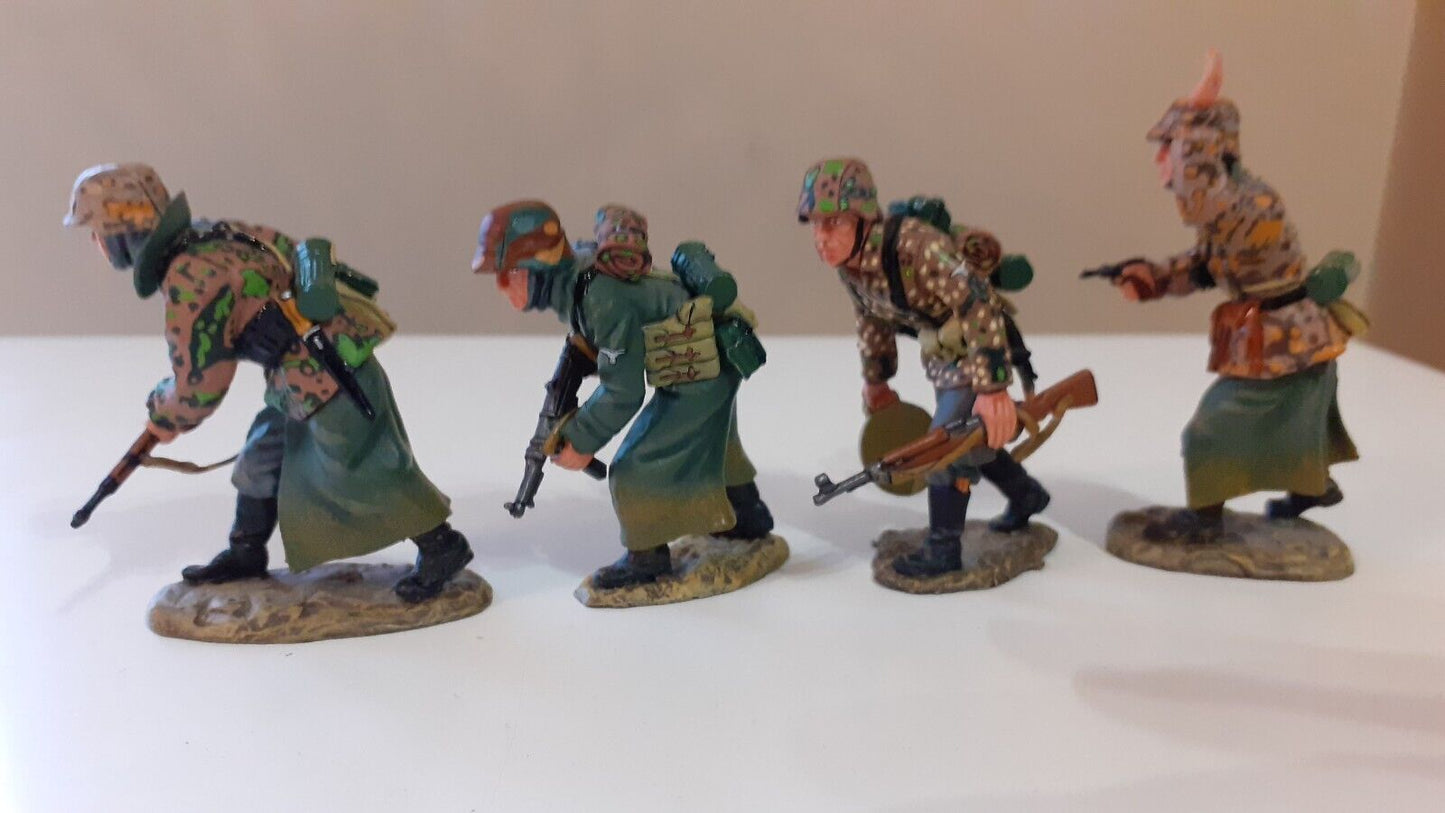 king and country wss48 wss048 ww2 german advancing 1:30 metal boxed 2003