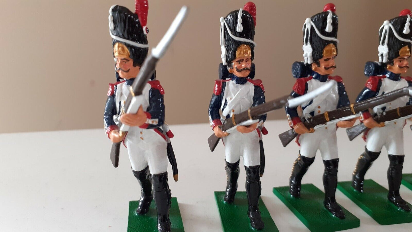 early trophy miniatures 1991 Napoleonic Waterloo french guards wa18v 1:32 metl