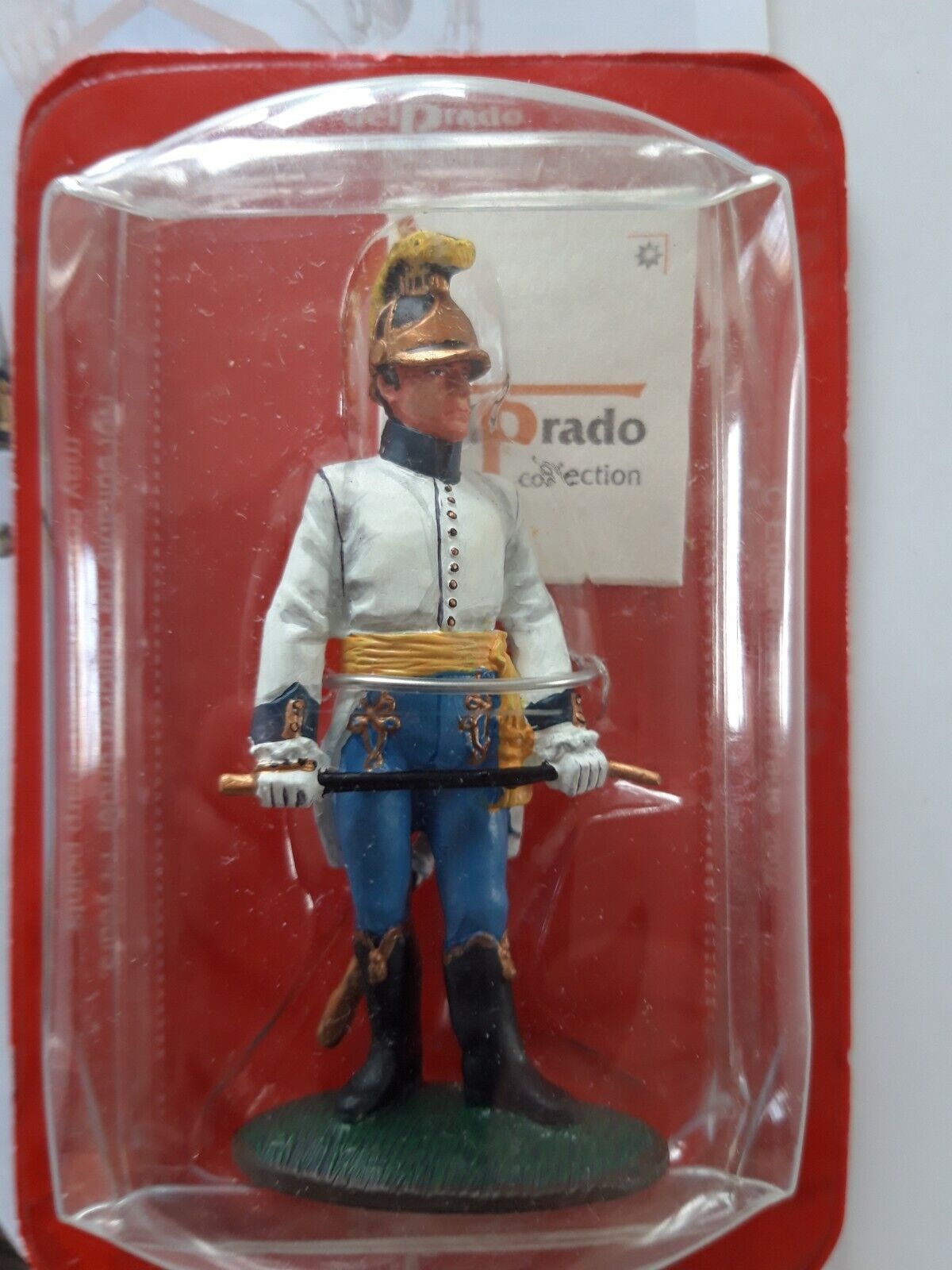 Del prado napoleon at war 21 waterloo 1:30 austrian cavalry   mib book