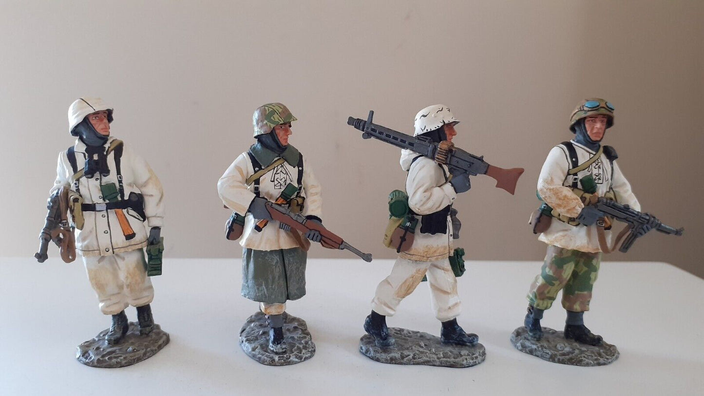 king and country bbg2 bbg02 ww2 german waffen mg42 winter 1:30 metal boxed 2003