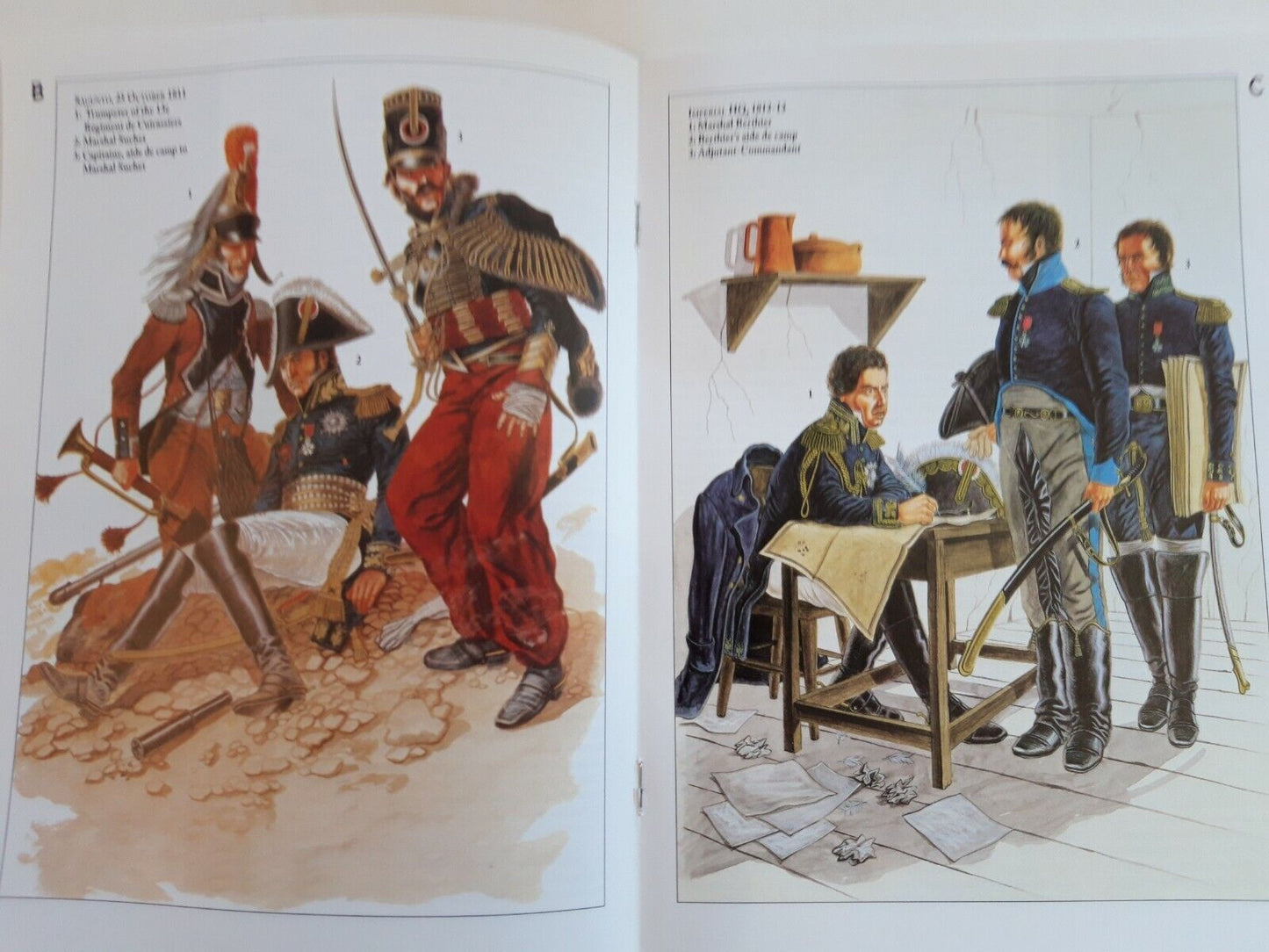 Del prado napoleon at war 55 waterloo 1:30 french marshal berthier  mib book