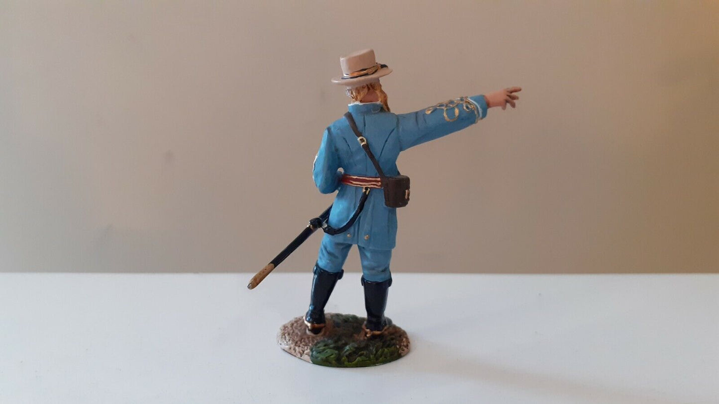 Britains acw  Confederate general john bell hood 31022 1:32 metal no box w4