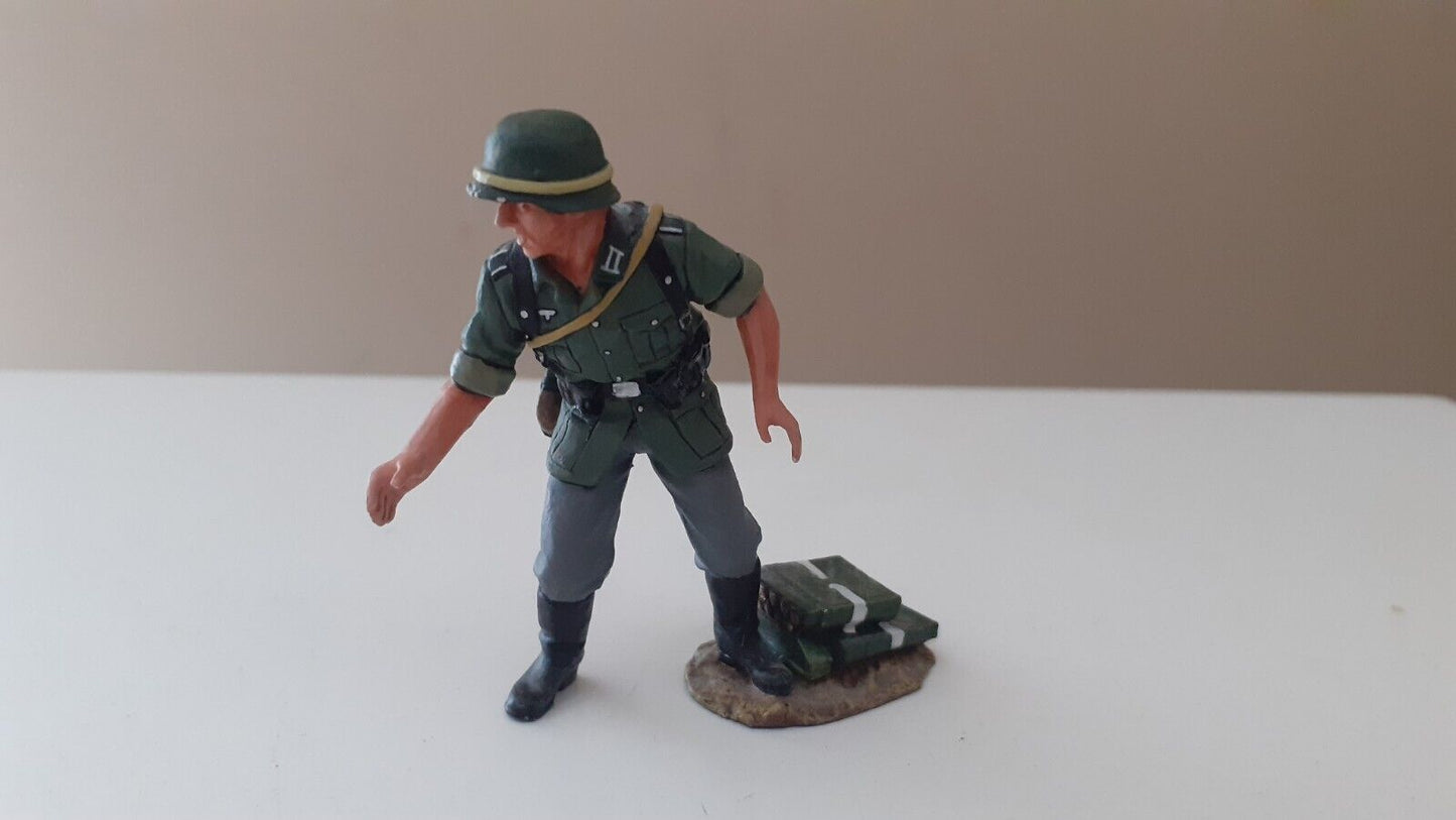 King and country ww2 german panzer artillery tiger box 1:30  jn007b wrdrb 2005