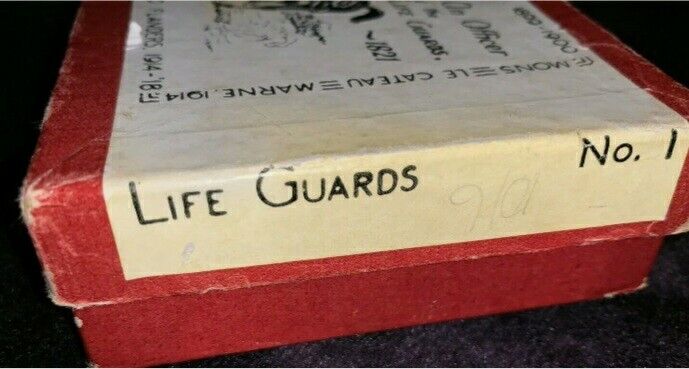 Britains set no.1 lifeguards life guards household cavalry 1940s 1:32 metal