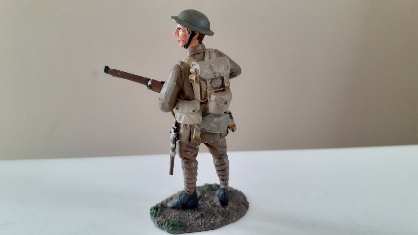 Britains ww1 23018 british infantry metal boxed b6