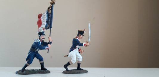 Britains 00151 french command hougoumont Napoleonic waterloo 1:32 metal