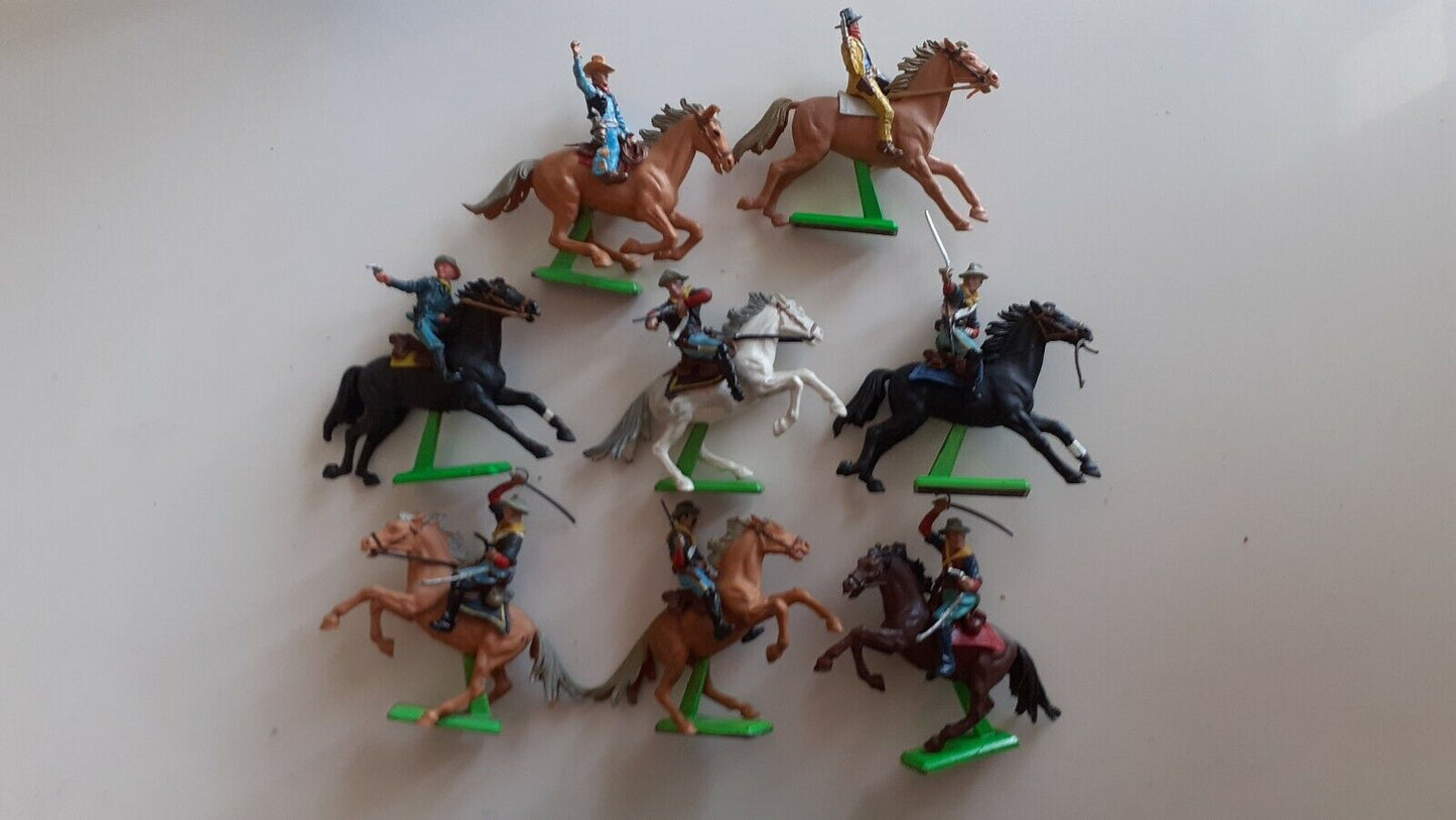 Britains deetail wild west 7th cavalry 1970s 1:32  b1