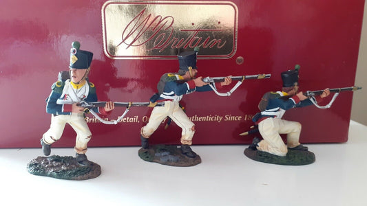 britains 17671 napoleonic hougoumont Waterloo French line chasseurs boxed