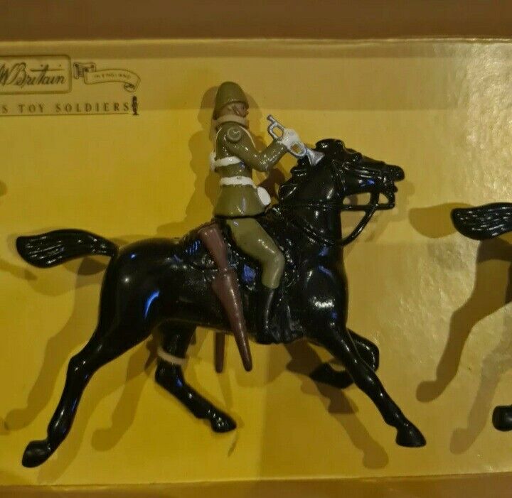 Britains 8807 empress India 21st Lancers cavalry 1990s 1:32 metal