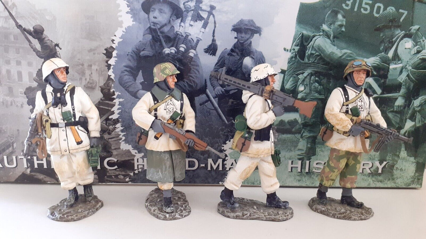 king and country bbg2 bbg02 ww2 german waffen mg42 winter 1:30 metal boxed 2003