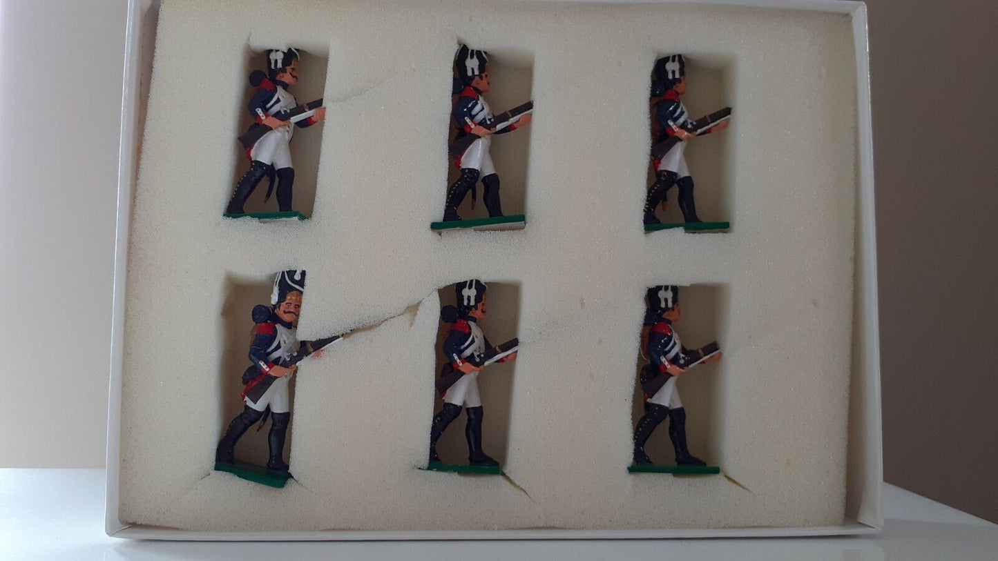 early trophy miniatures 1991 Napoleonic Waterloo french guards wa18v 1:32 metl