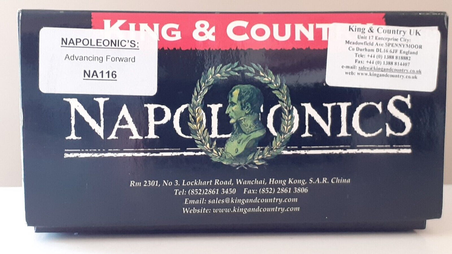 King and country Waterloo Napoleonic french cuiraissier boxed 1:30 na116 2007 wb