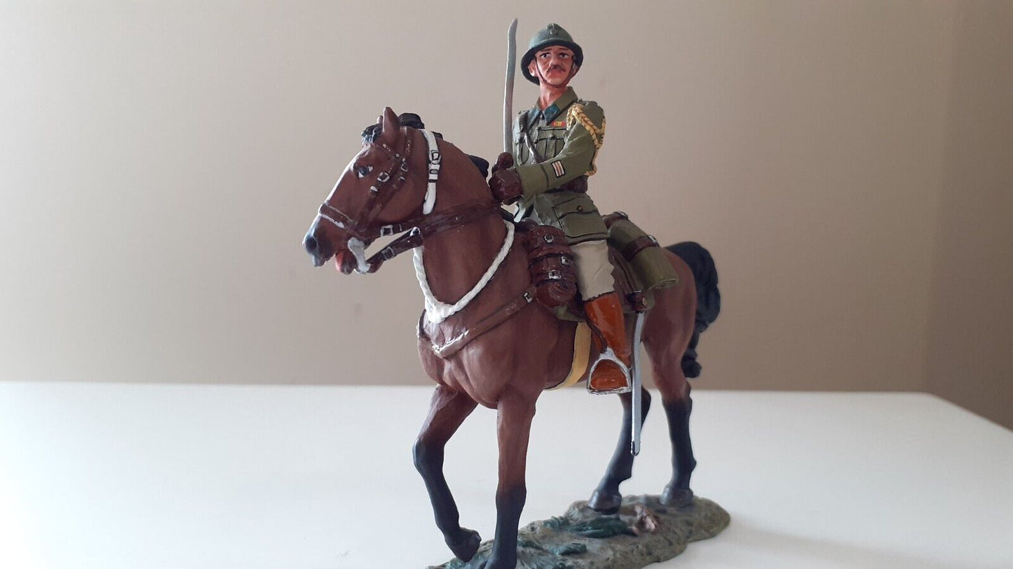 King and country ww1 ww2 french cavalry officer boxed 1:30 fob13 s3