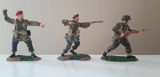 conte boxed wwii-003 ww2 d-day British paras oxs bucks 1:32 metal longest day