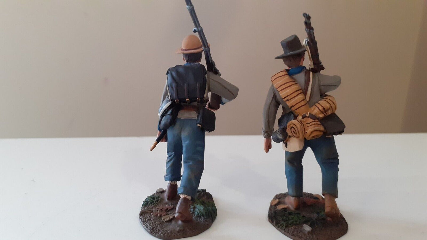 Britains 31008 acw confederate marching set  1:32 boxed